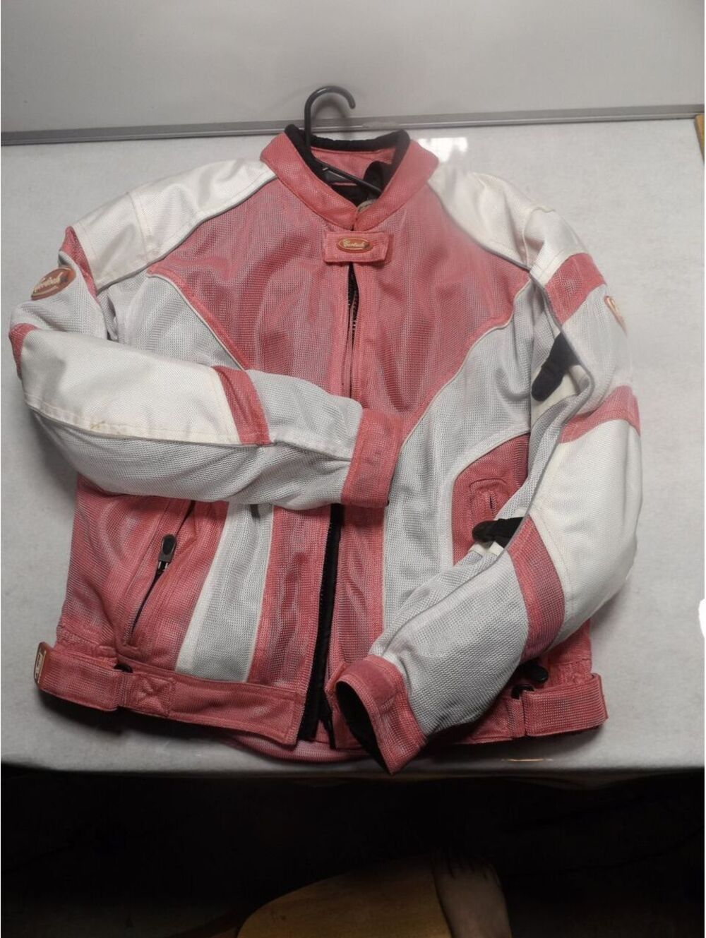 Cortech LRX Air Women's Jacket Pink White Size L 12-14